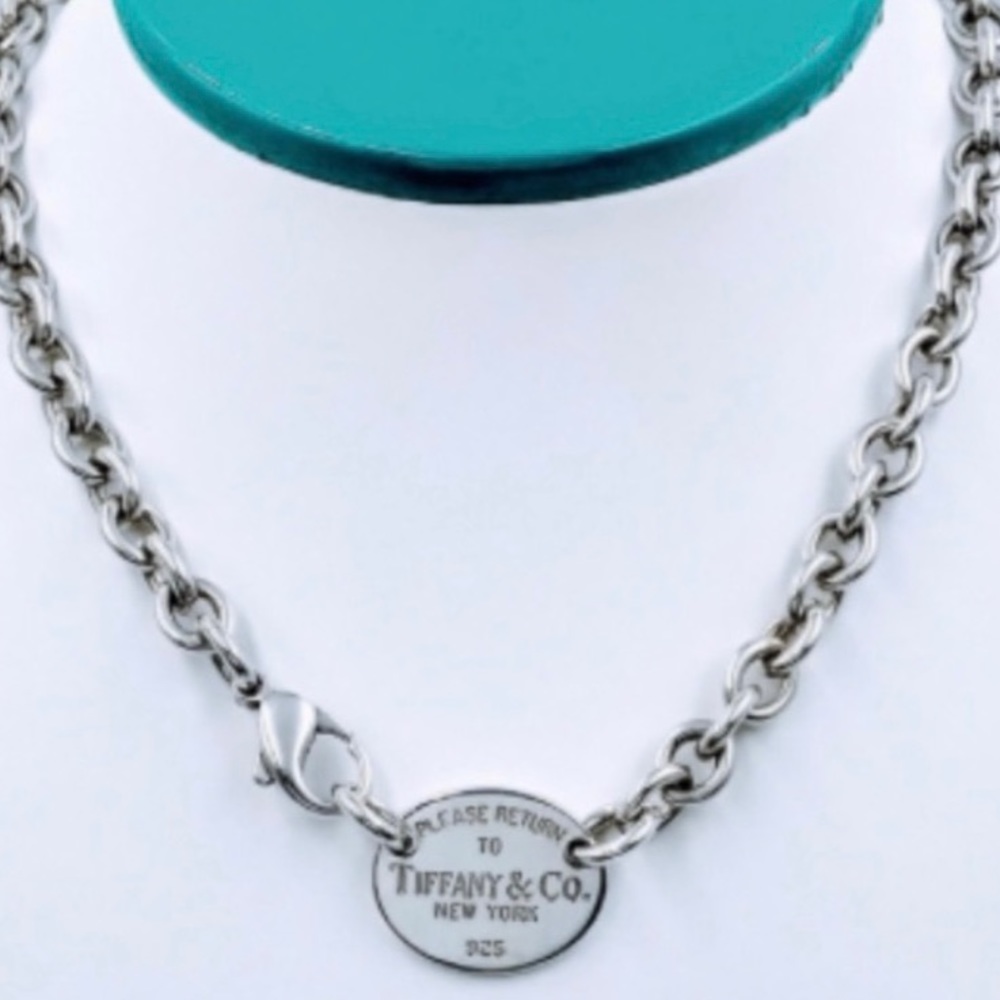 Tiffany & Co. 925 Oval Tag Tiffany & Co. Necklace